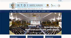 Desktop Screenshot of aorticsurgery.it